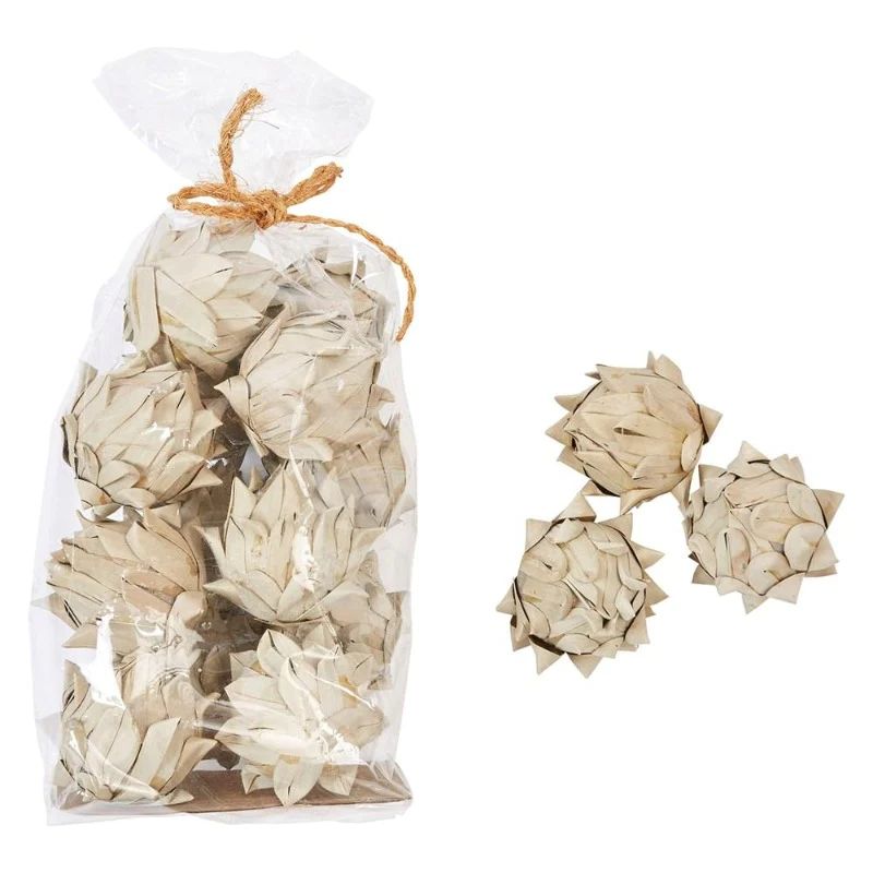 Dried Palm Leaf Artichokes - Set of 13 | Linen & Flax Co