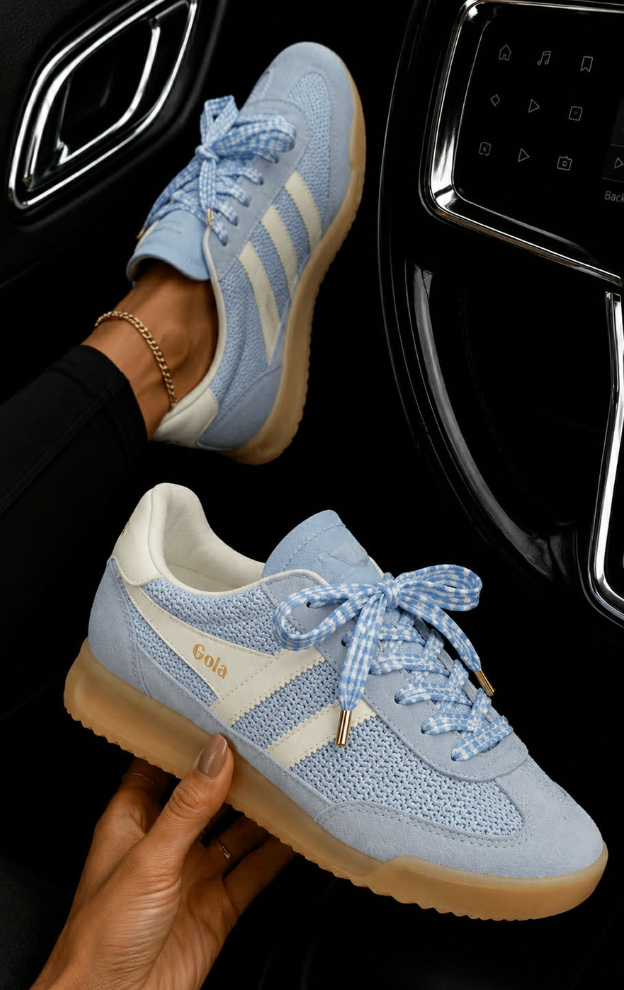 💙 CAROLINA BLUE GIRLIES… THIS ONE’S FOR YOU! 💙

The GOLA mesh sneaker is an absolute MUST-HAVE for summer! Lightweight, breathable, and that Carolina blue color? 😍 Obsessed.

Of course, I couldn’t leave them alone… I added blue and white gingham shoelaces and they instantly became even cuter! 🎀

These are giving sports mom, game day, lake day, farmers market, baseball tournament weekend, and everyday mom-on-the-go vibes. ⚾☀️🛥️

Throw them on with a skirt, denim shorts, leggings, jeans, or even a casual dress. The versatility is unmatched, and that Carolina blue is the perfect pop of color without being too much.

Trust me… these are going to be your grab-and-go sneaker all summer long. 💙

Comment CAROLINA BLUE and I’ll send you the link!

#baseballmom  #comfystyle #ad #mydsw @dsw   #liketkit 

DSW 20% Off Sale
20% off 
code SUNNYDAY exclusions apply
Valid 6/11-6/18  

 #LTKdayinmylife #LTKgrwm #LTKootd