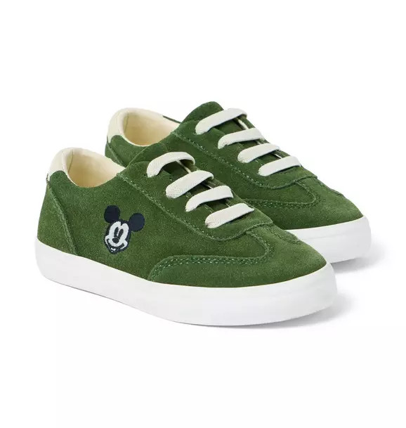 Disney Mickey Mouse Suede Sneaker | Janie and Jack