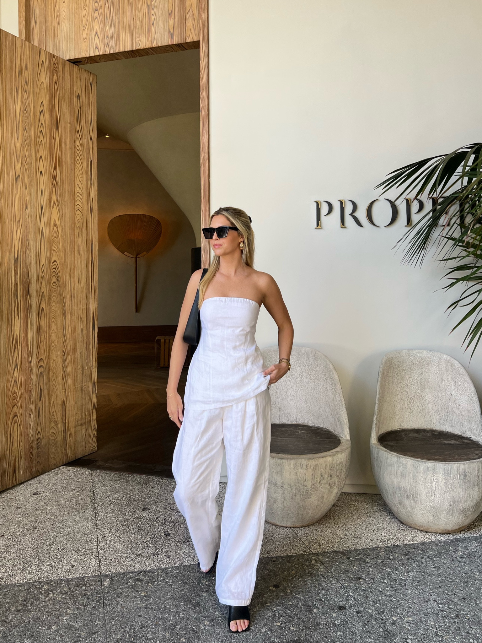 Summer chic in a white linen dissh set! Size up on pants. 

#LTKwedding #LTKSeasonal