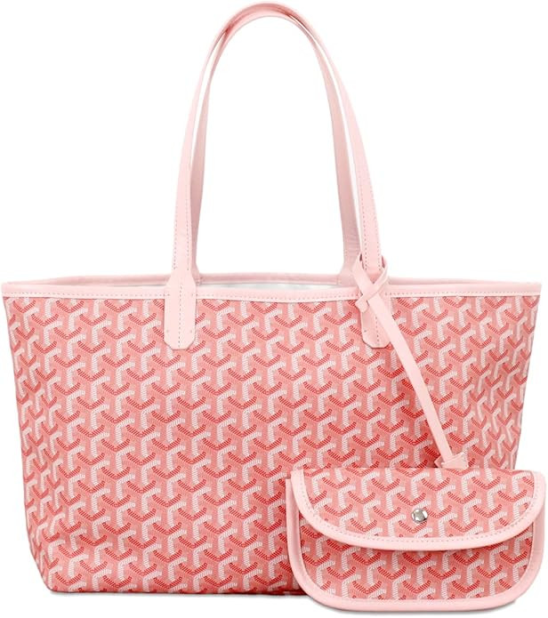 Women's Fashion Tote Bag & Wallet Set - Durable Vegan Leather Designer Handbag, Scratch-Resistant... | Amazon (US)