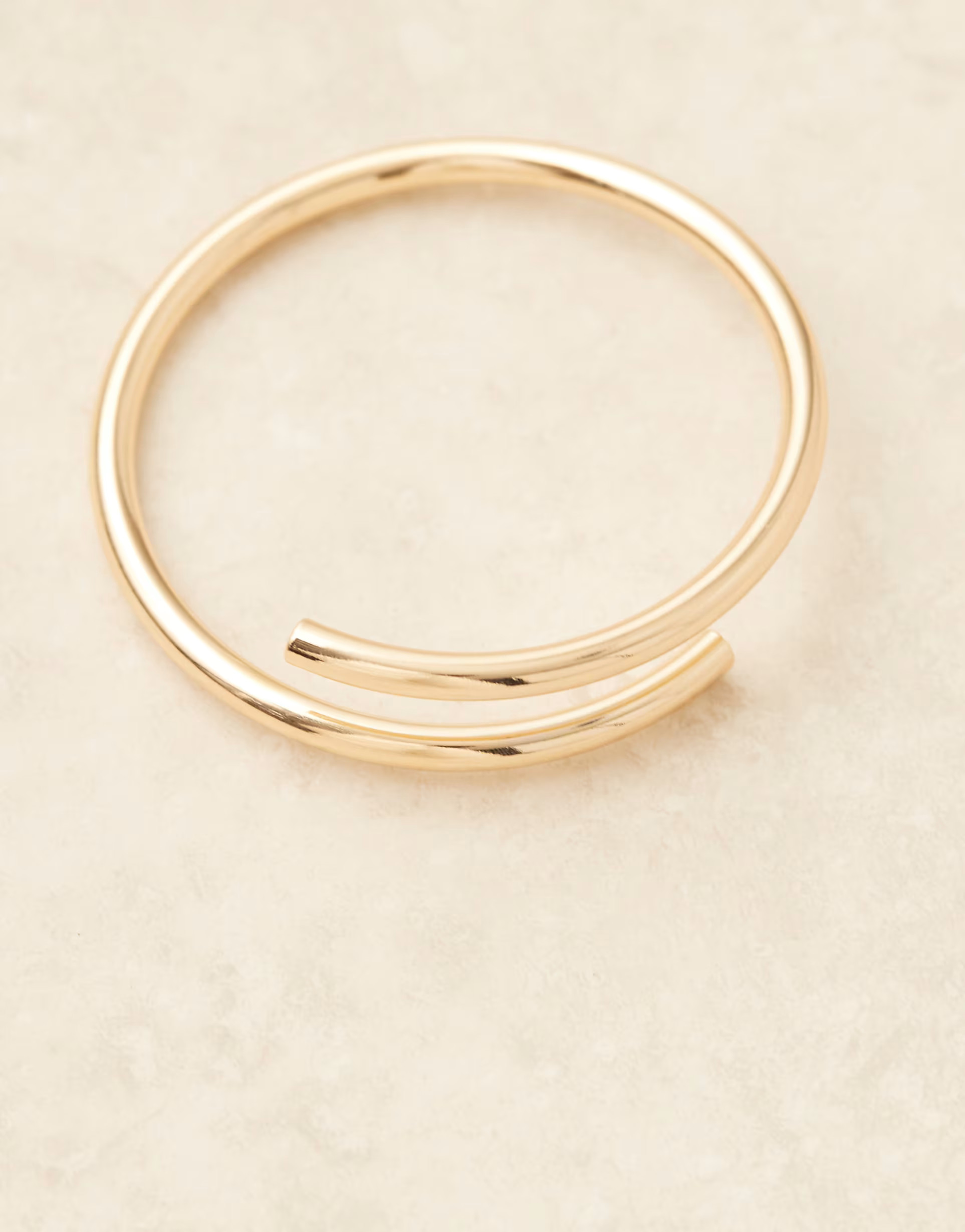 ASOS DESIGN arm cuff with wraparound  design in gold tone | ASOS (Global)