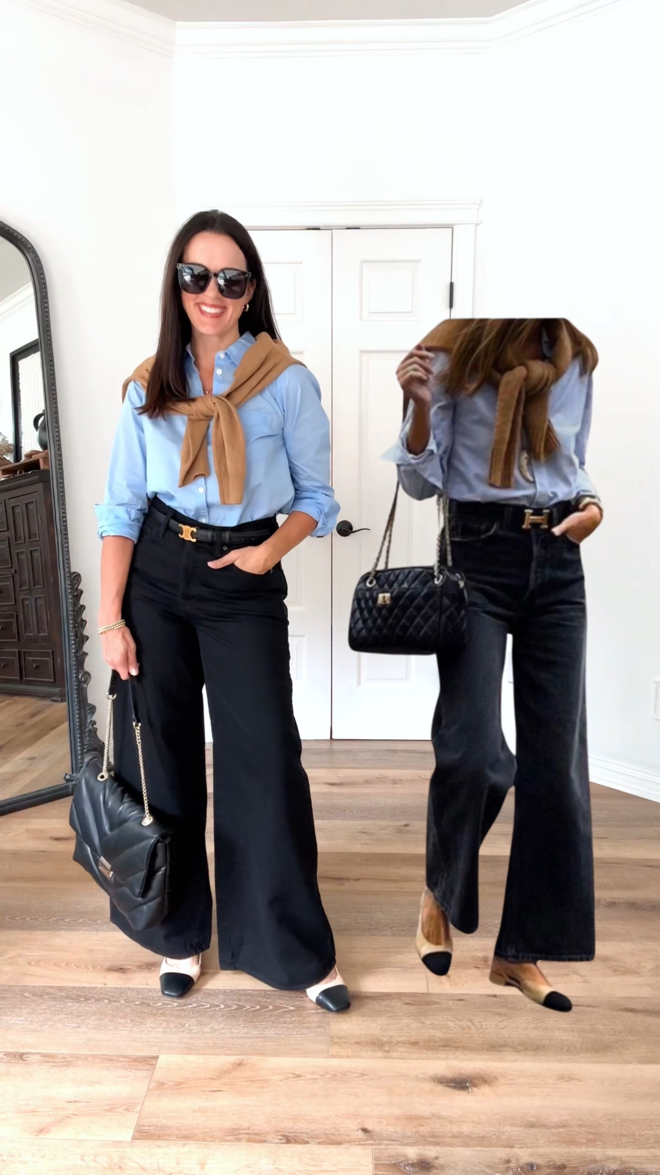 Preppy for fall with Pinterest!

Sizing:
Blue button down-Gap Factory-wearing small
Wide-leg jeans-Target, run TTS, 
Shoes-Amazon, run TTS

elevated casual | preppy casual | casual outfit | fall outfit 

#LTKOver40 #LTKStyleTip #LTKFindsUnder50