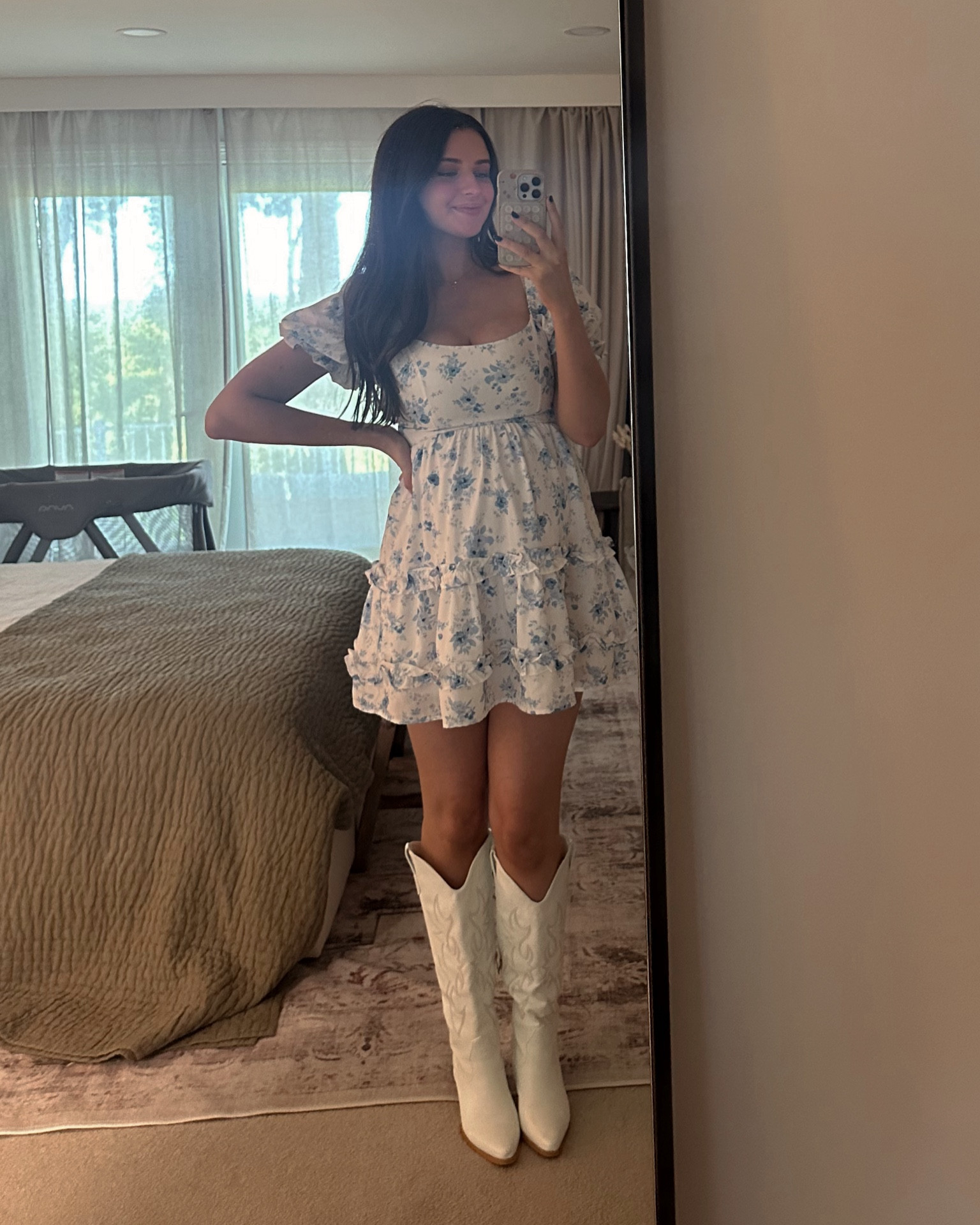 what I wore for CMA fest! pregnancy & bump friendly! I’m wearing my true to size (S), and these cowgirl boots are from amazon!!

altar’d state, amazon, music festival, bump friendly dress, country concert, cowgirl boots outfit 