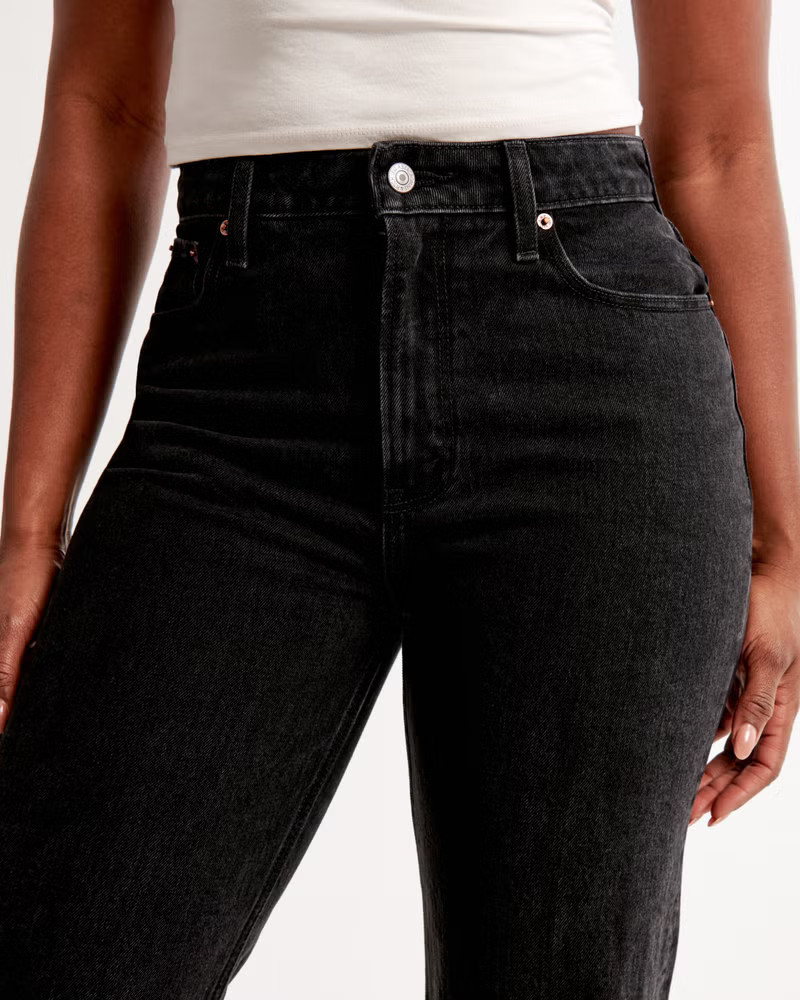 Curve Love High Rise 90s Relaxed Jean | Abercrombie & Fitch (US)