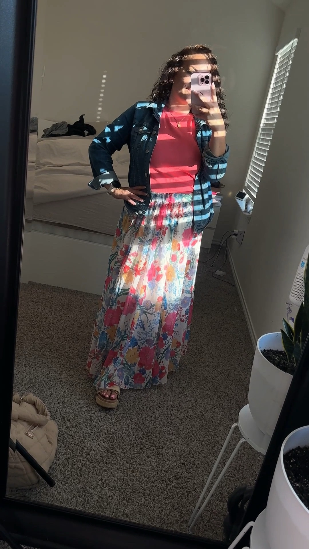 The perfect floral maxi skirt for any occasion! Teacher, church or day outfit! 

#LTKFindsUnder50 #LTKStyleTip #LTKPetite