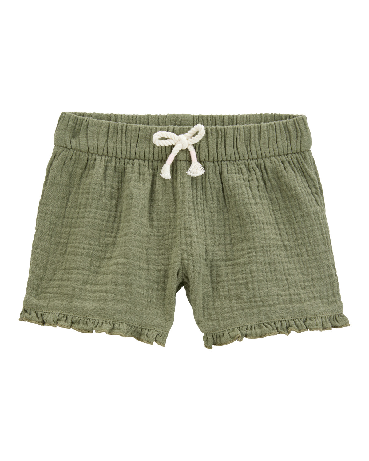 Toddler Ruffle Gauze Shorts - Green - Carter's | Carter's | Carter's Inc