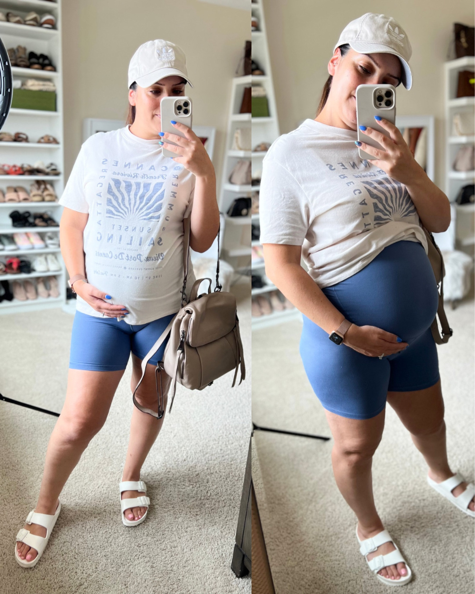 Love these maternity biker shorts! They come in a pack of 3 and are super comfy and feel like butter! Wearing a size medium. I would suggest getting the darker colors as the lighter ones are a bit more sheer. Went up half a size in sandals. 



Vacation outfit, vacation dress, sandals, bump friendly outfit, vacay outfit, bump friendly, oversized graphic tee, summer 2023, dress, dresses, vacation looks, babymoon outfits, maternity biker shorts, bump friendly outfits, summer outfit, summer style, summer outfits, amazon fashion finds, maternity shorts, maternity, maternity dress, maternity outfits, maternity fashion, babymoon, amazon fashion, sandals, sneakers, maternity, maternity outfits, maternity summer, maternity dress, Birkenstocks, shein summer outfits, maternity shorts,

#LTKbump #LTKstyletip #LTKSeasonal