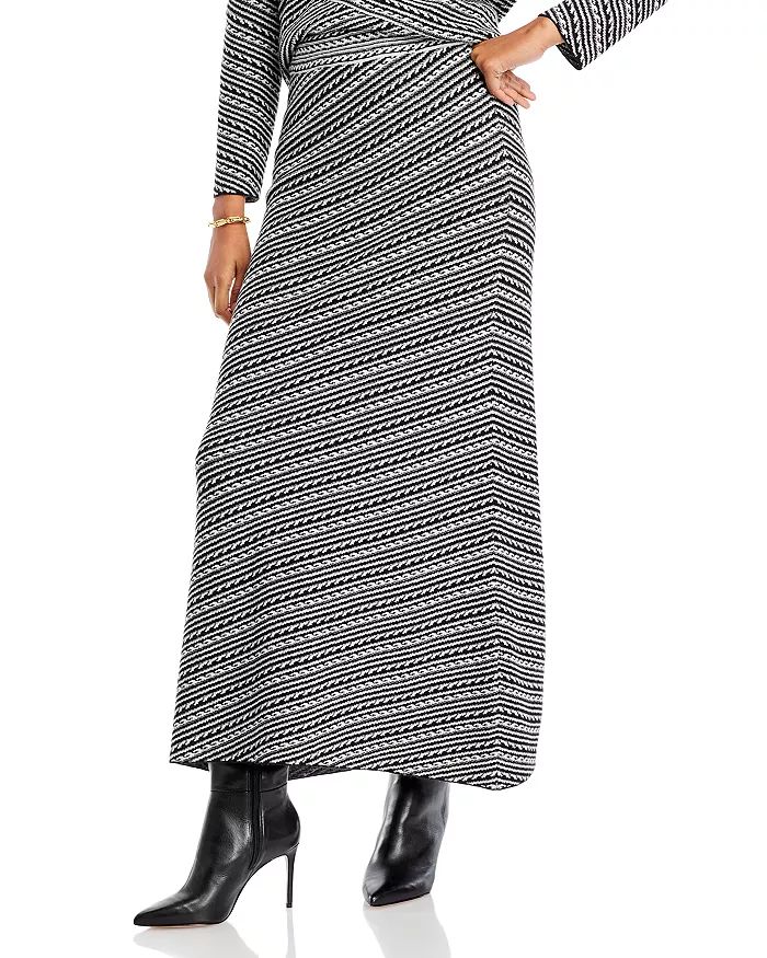Cozy Knit A-Line Maxi Skirt | Bloomingdale's (US)