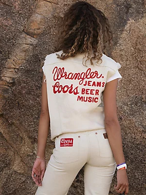 Wrangler x Coors Cut-Off Vest | Wrangler
