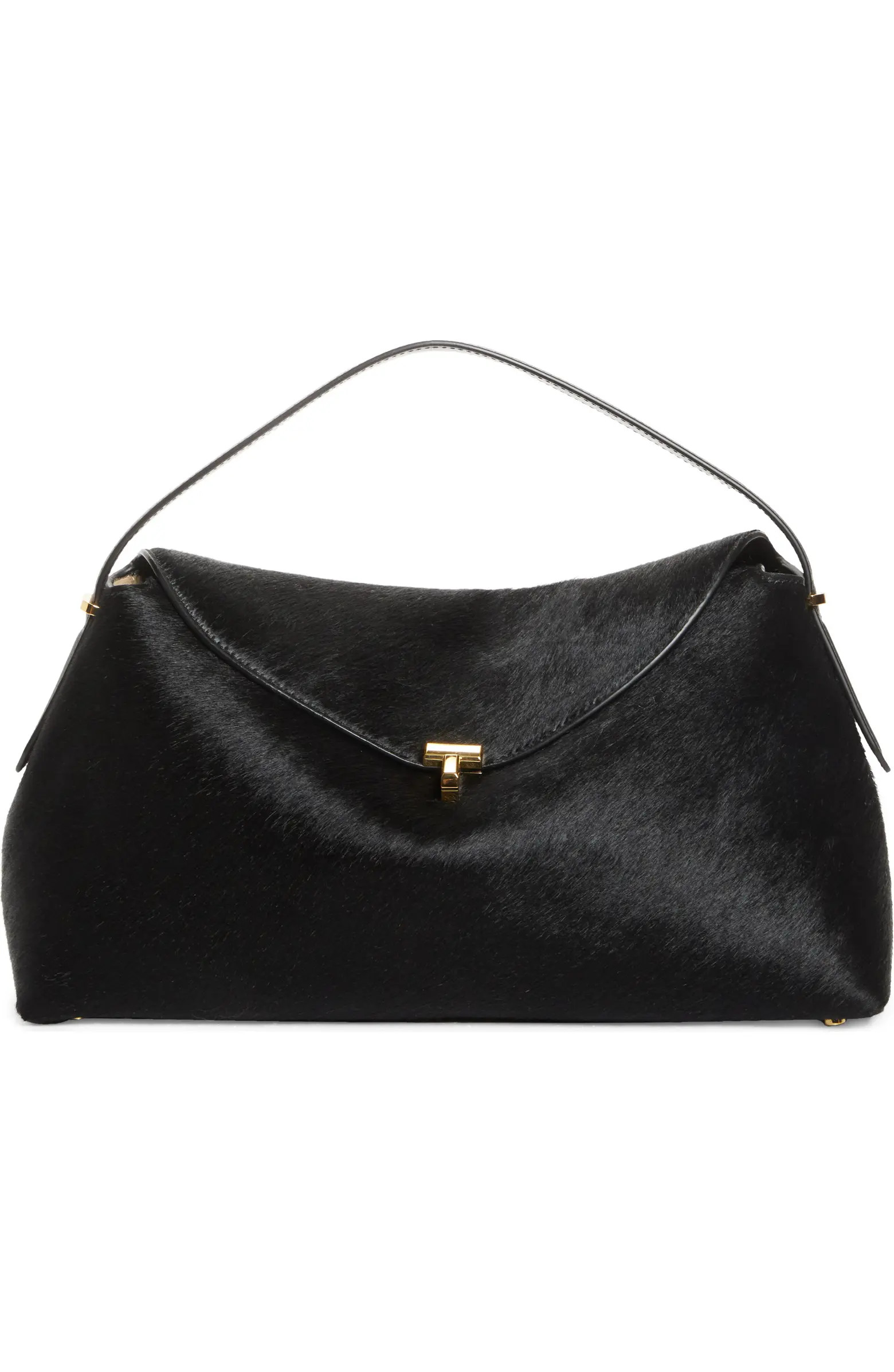T-Lock Genuine Calf Hair Top Handle Bag | Nordstrom