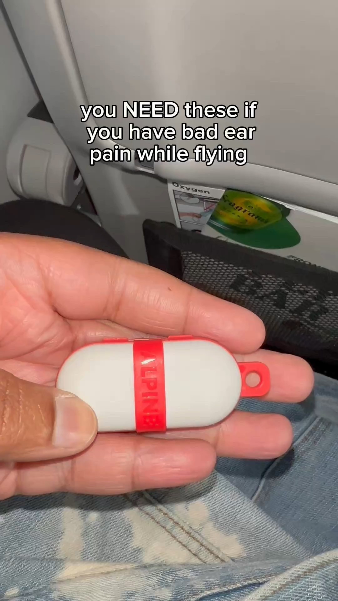 Flight essential- ear plugs for ear pressure and pain 

#LTKTravel