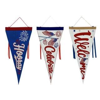 Assorted Red, White & Blue Pennants by Ashland® | Michaels Stores