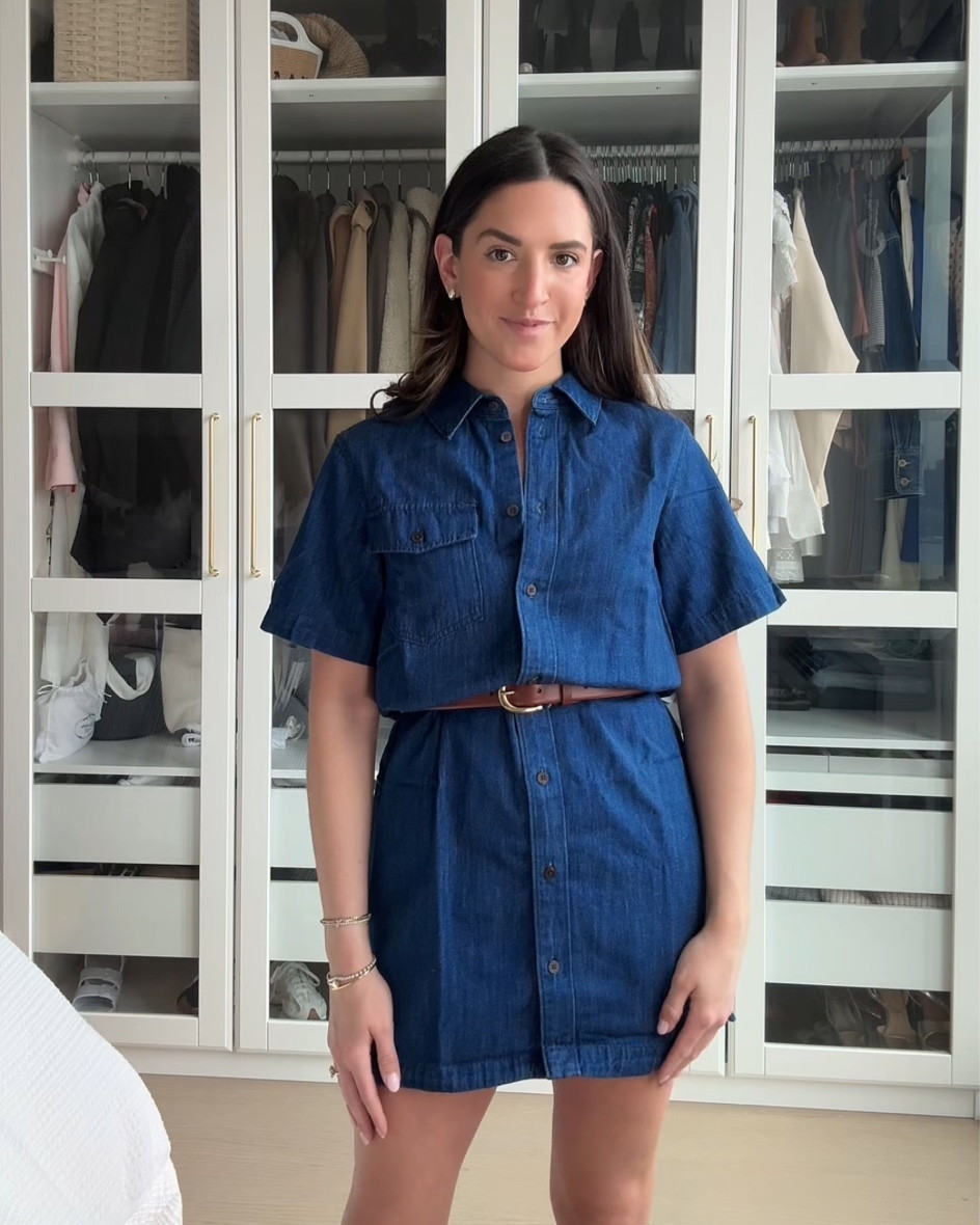 Size Xsmall dress 

Denim dress, spring outfit, spring dress, jcrew 

#LTKsalealert #LTKSpringSale #LTKstyletip