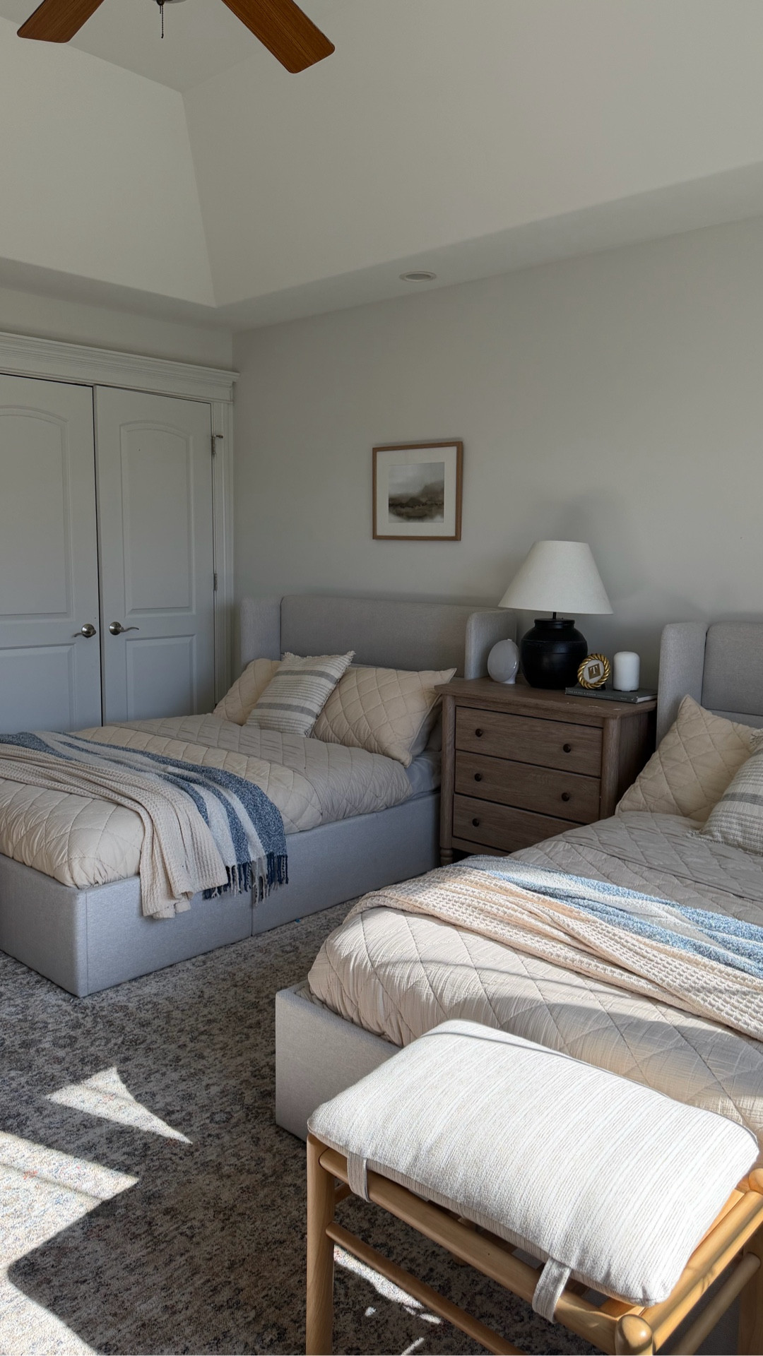 Our boys’ shared bedroom 🤍

These storage beds are on sale (and such a game changer for extra storage) + this nightstand gives that Pottery Barn look for less

Everything linked here ✨

#LTKHome #LTKSaleAlert