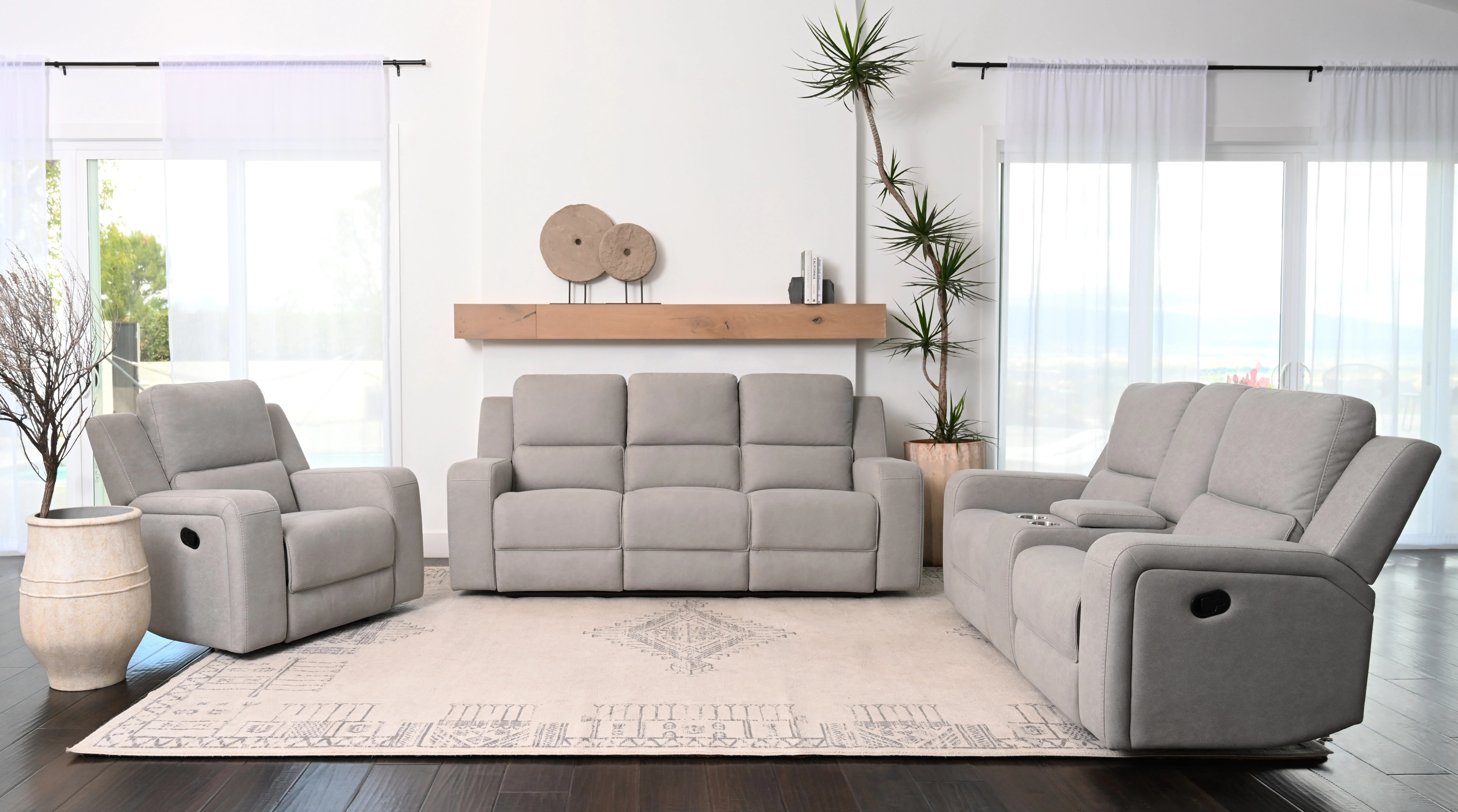 Wade Logan® Brindy 3 - Piece Reclining Living Room Set & Reviews | Wayfair | Wayfair North America