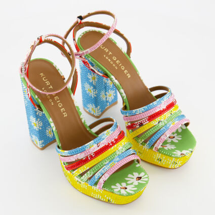 Multicoloured Pierra Platform Sandals | TK Maxx