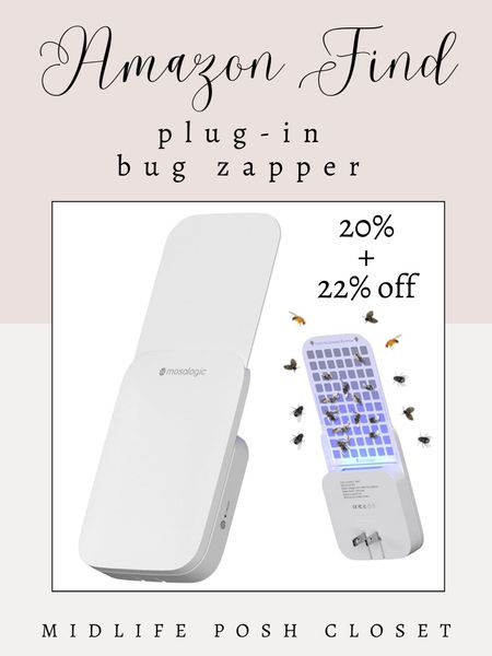 AMAZON FIND! Plug in bug zapper is 20% + 22% off

#LTKfindsunder50 #LTKhome #LTKSeasonal
