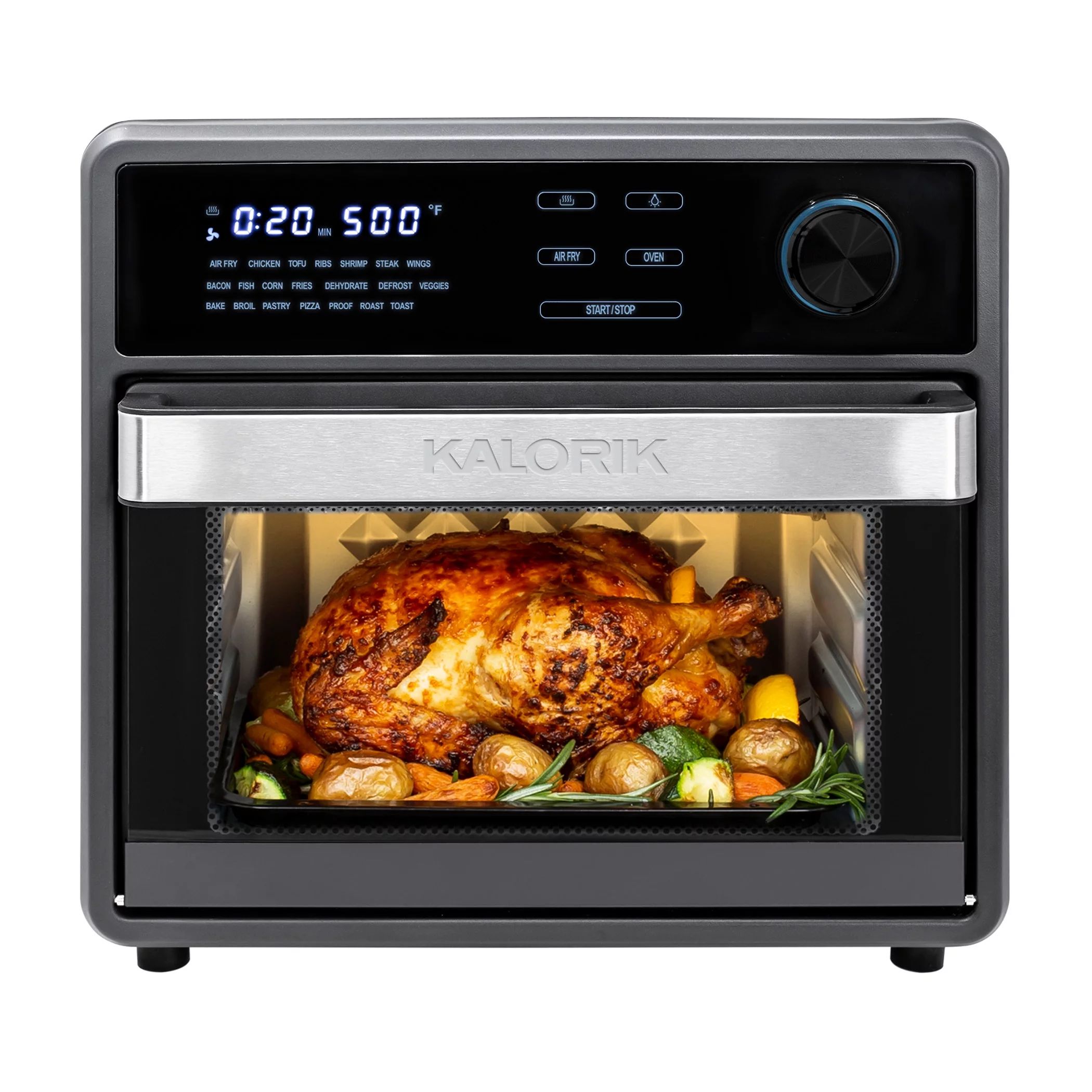 Kalorik MAXX® 16-Qt Touch Air Fryer Oven - Black (AFO 47804 BK) | Walmart (US)