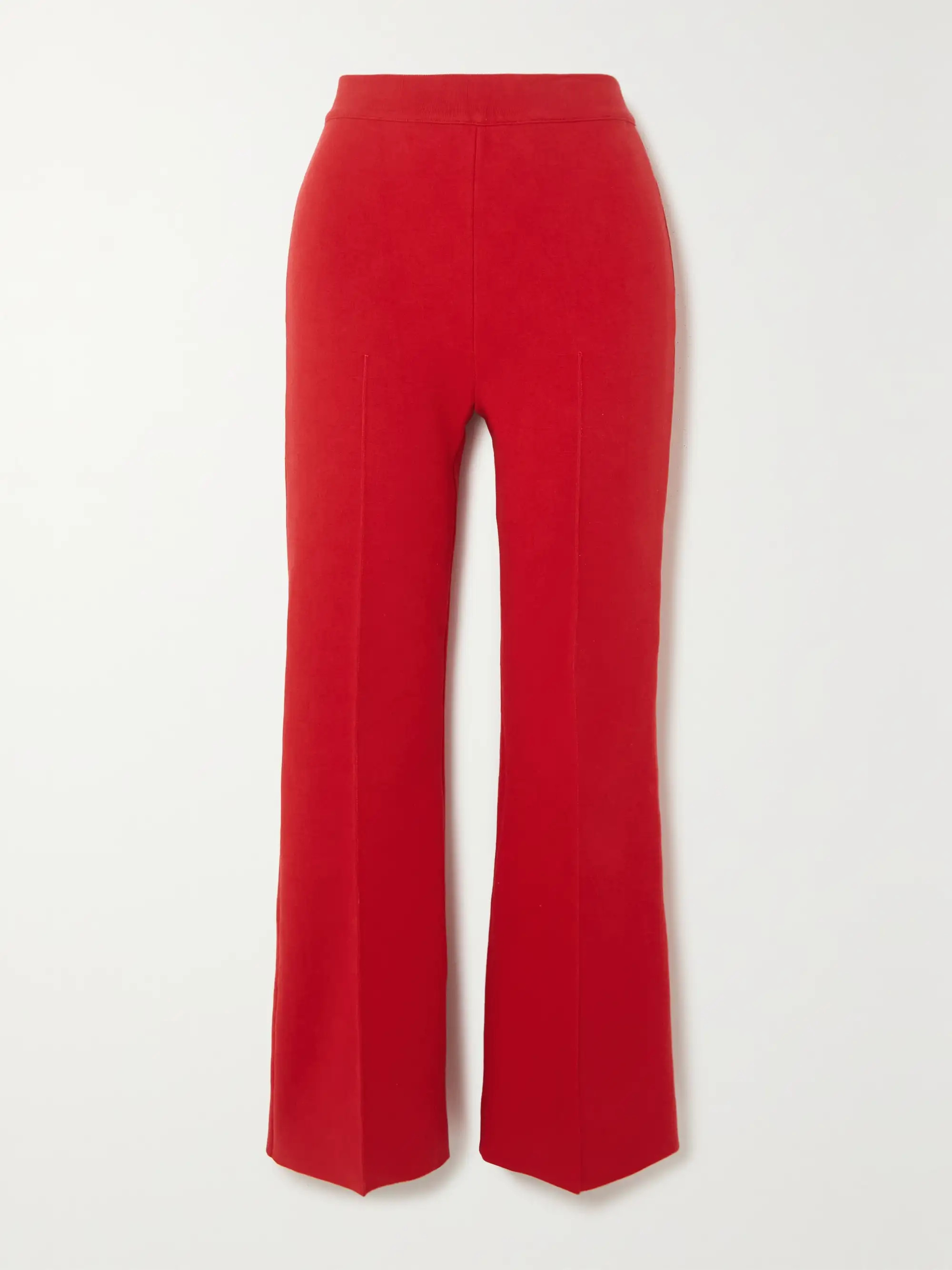 Kick cropped stretch-cotton flared pants | NET-A-PORTER (UK & EU)
