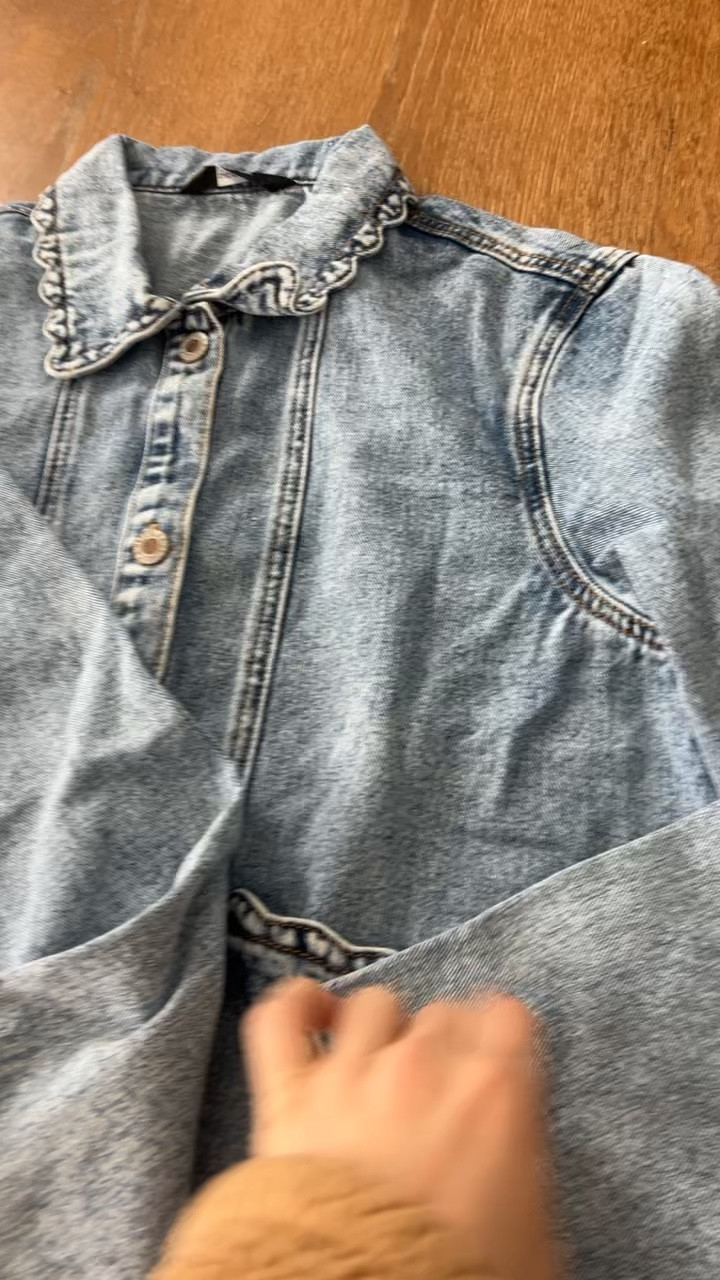 Adorable denim shirt/jacket & the perfect wash
.
.
Size: medium- fits tts!
.
.
Jean jacket denim spring summer outfit casual Easter dress ootd idea st Patrick’s day look date night 

#LTKmomlife #LTKMidsize #LTKunboxing