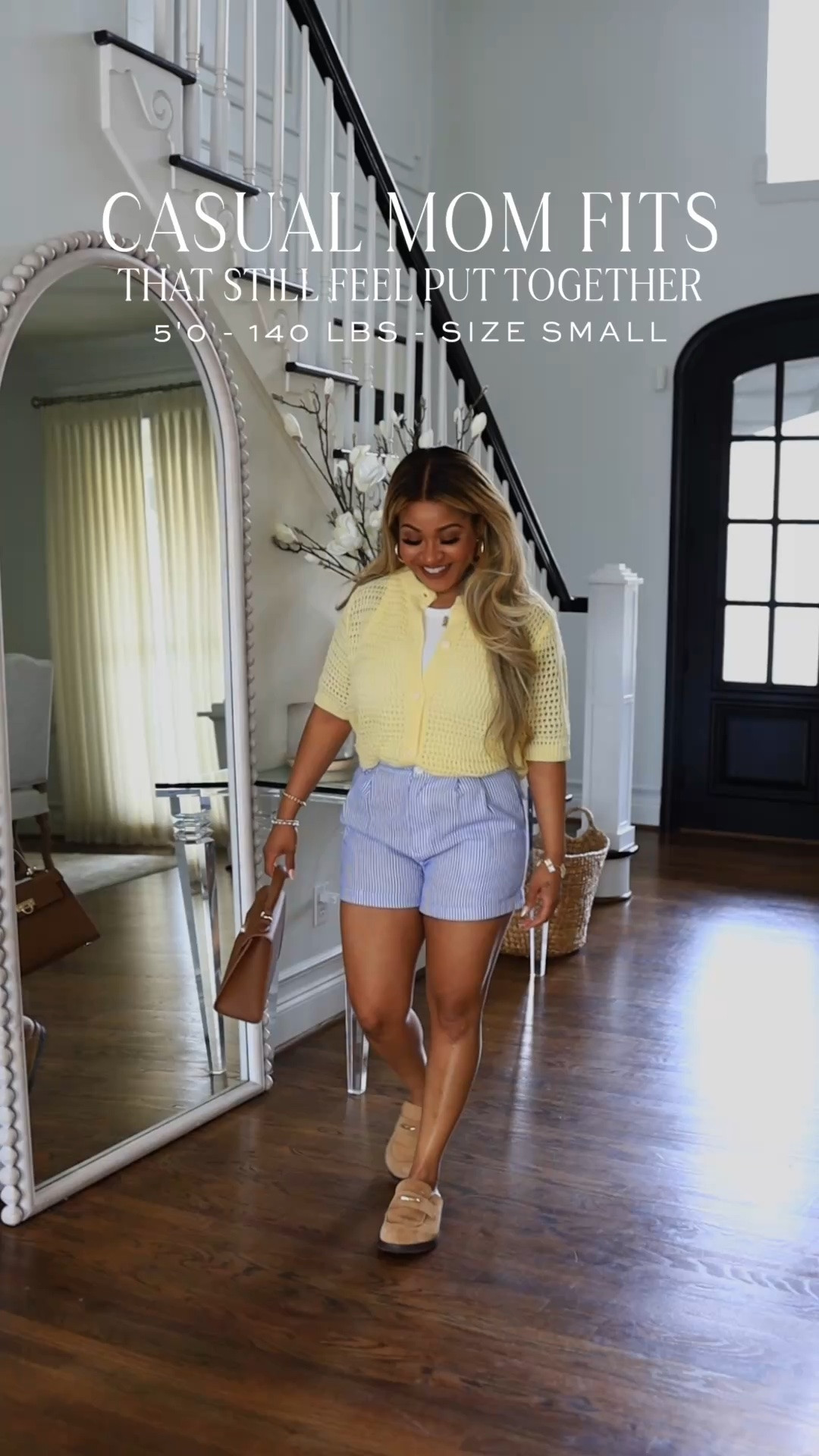 Casual mom outfits that still look put together 🤍
Easy, comfortable pieces that let you chase after while still looking cute. These are the outfits I find myself reaching for on repeat.

mom outfits // casual mom style // everyday fashion // comfy and cute // effortless style // summer outfits // denim shorts // mom life // casual chic // wardrobe staples