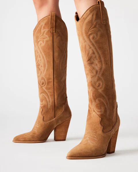 LASSO CHESTNUT SUEDE | Steve Madden (US)