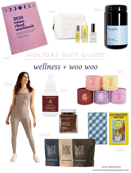 My gift guide for the wellness gurus and spiritual girlies! Tarot cards, astrology things, bath salts, and wine alternatives. Great for sober-curious or those doing Dry January! 

#LTKHoliday #LTKfindsunder100 #LTKGiftGuide