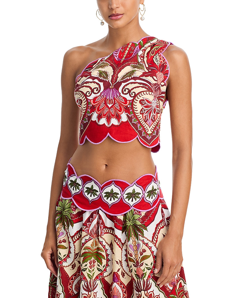 Farm Rio Odara One Shoulder Top | Bloomingdale's (US)