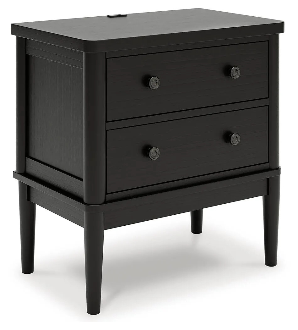 Portdown 27" 2 Drawer Charging Nightstand | Ashley