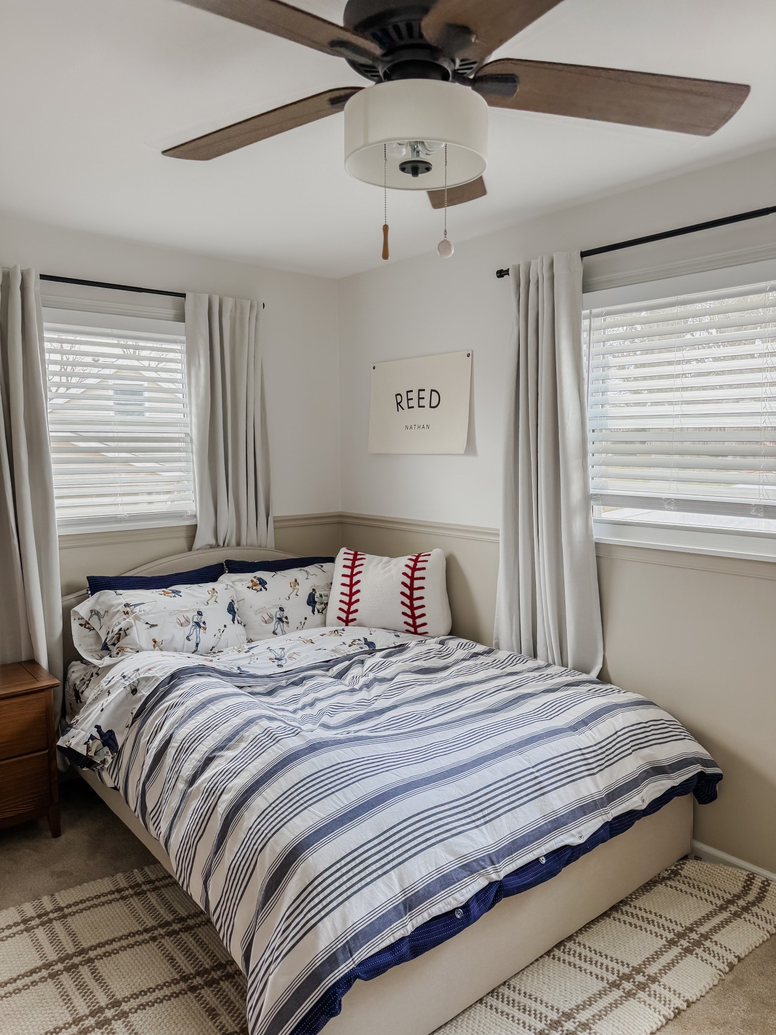 Simple toddler boy room! Vintage baseball theme

#LTKBaby #LTKKids #LTKHome
