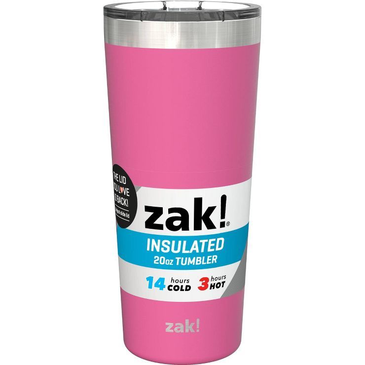 Zak! Designs 20oz Double Wall Stainless Steel Latah Tumbler | Target