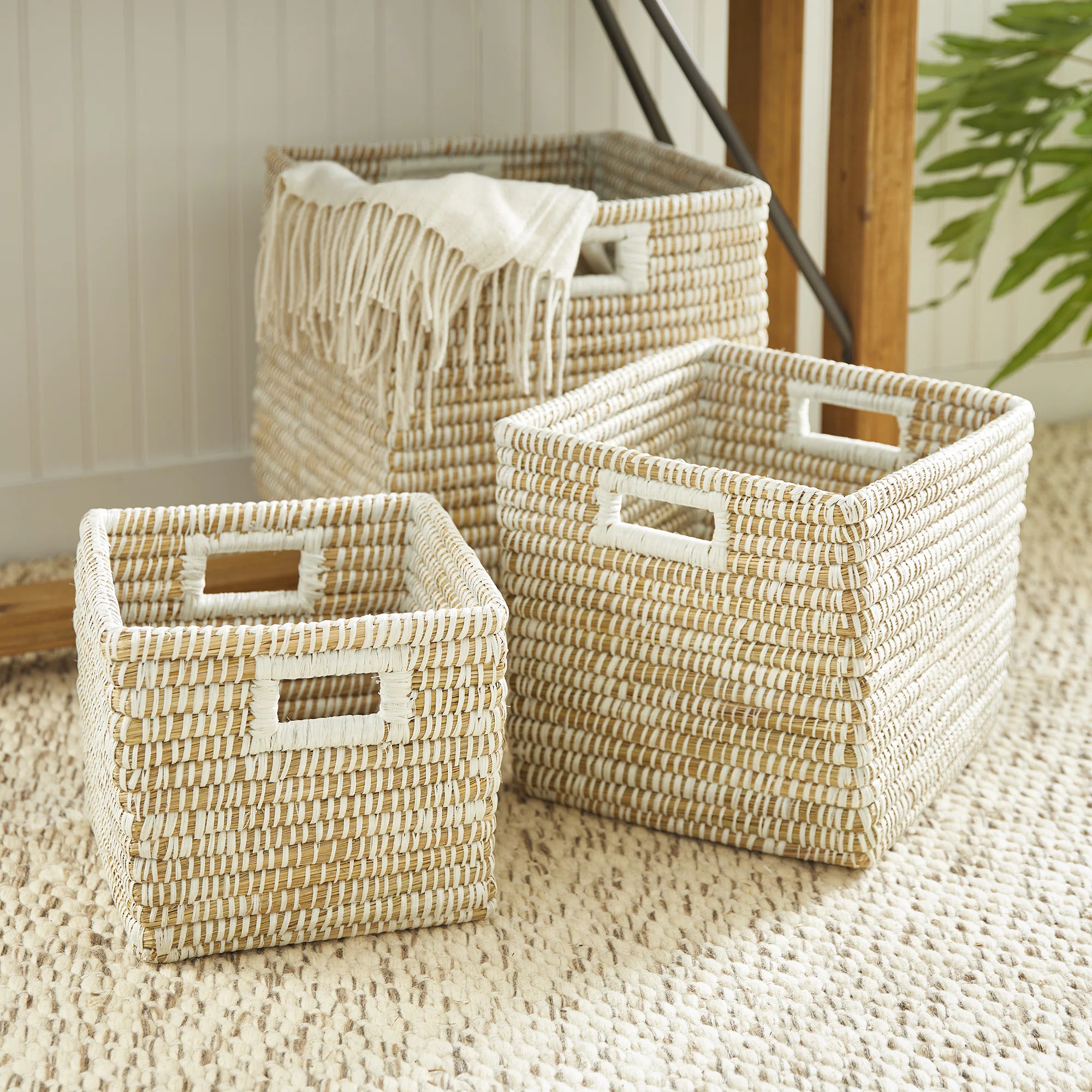 Birch Lane™ Vira Seagrass Decorative Basket | Wayfair North America