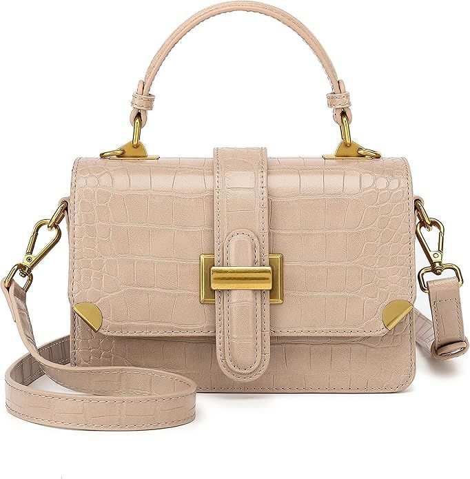 LL LOPPOP Small Classy Crossbody Purse,Top Handle Handbags for Women,Satchel Bags with Handle | Amazon (US)