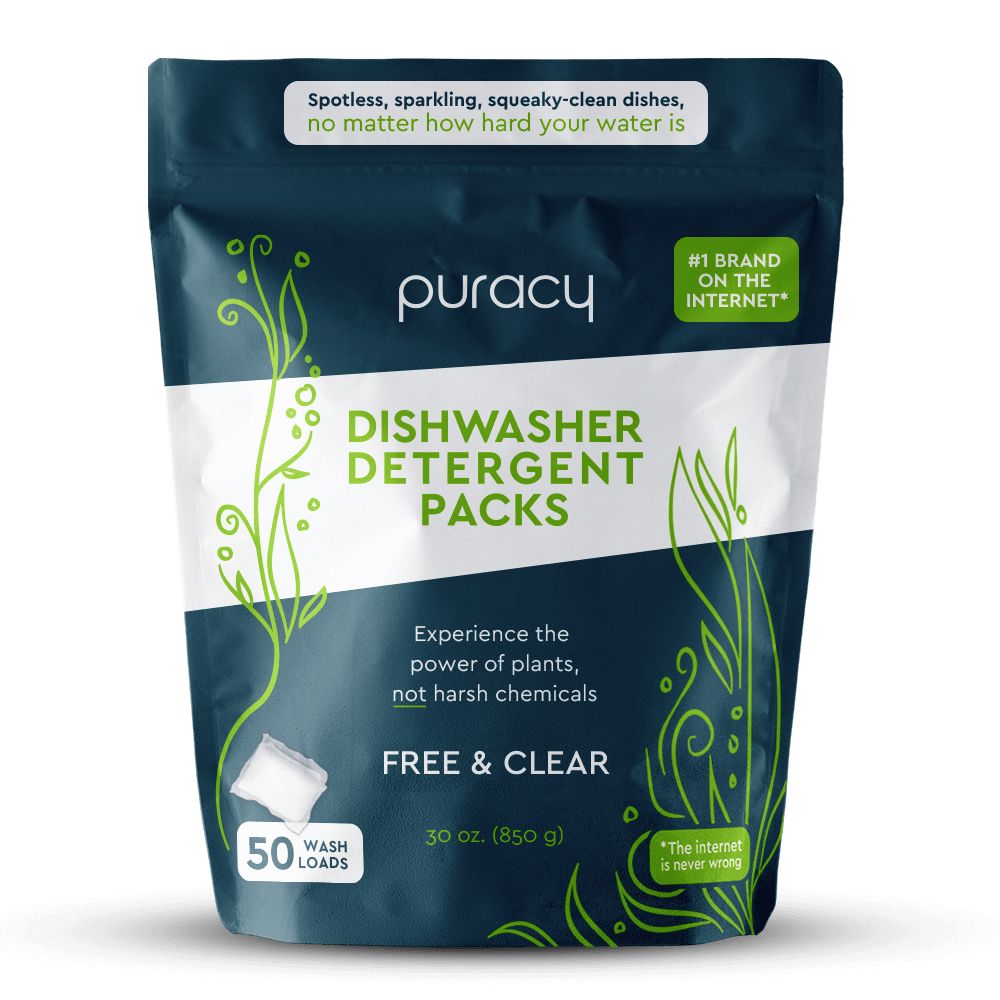 Natural Dishwasher Detergent Packs | Puracy