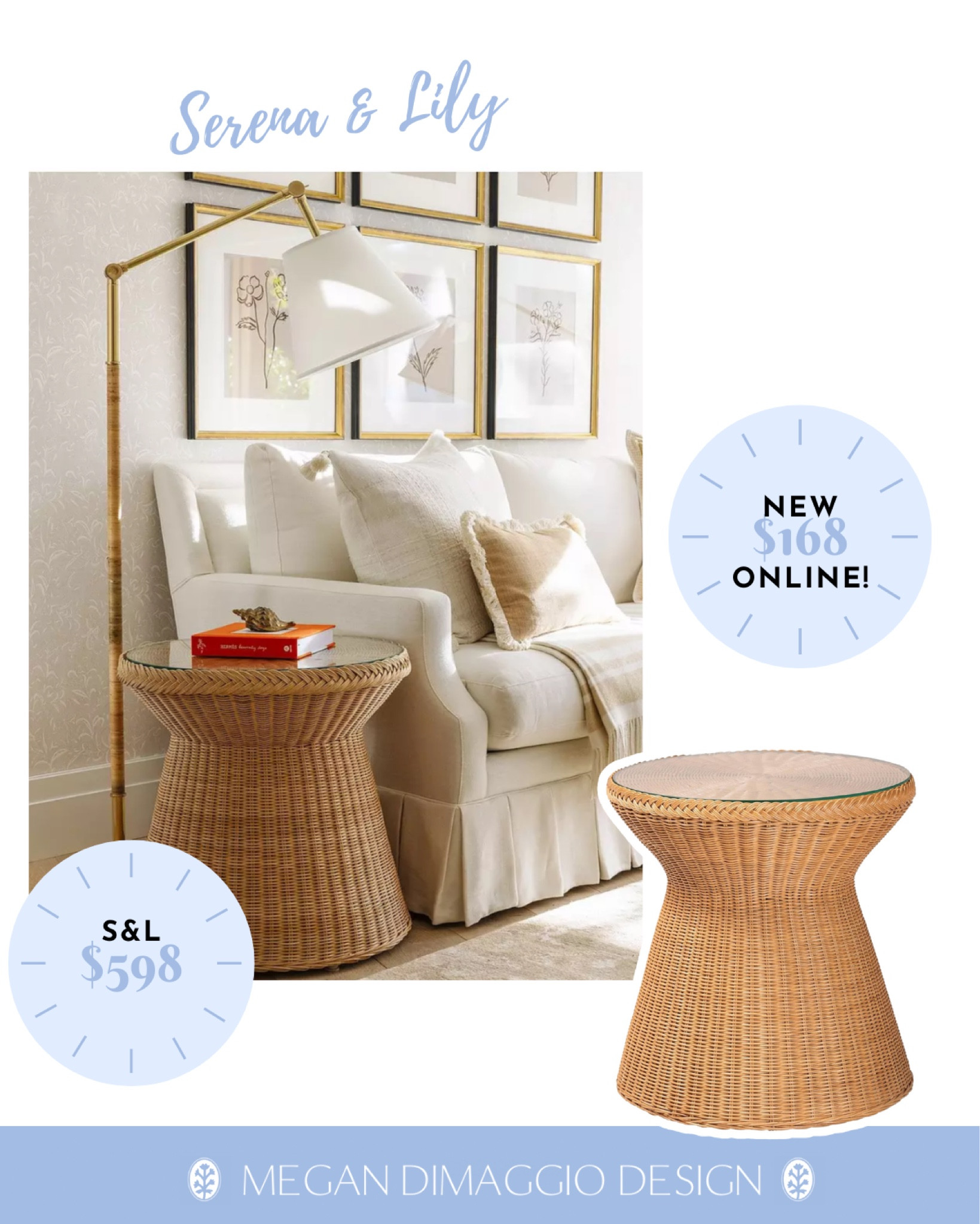 🚨New dupe alert!🚨 just added online!! Snag this Serena & Lily Salina’s braided side table look for hundreds less!! Plus it comes with the glass topper 😍🙌🏻 this will go fast at under $175! 🤯🛒🏃🏼‍♀️💨

#LTKFamily #LTKHome