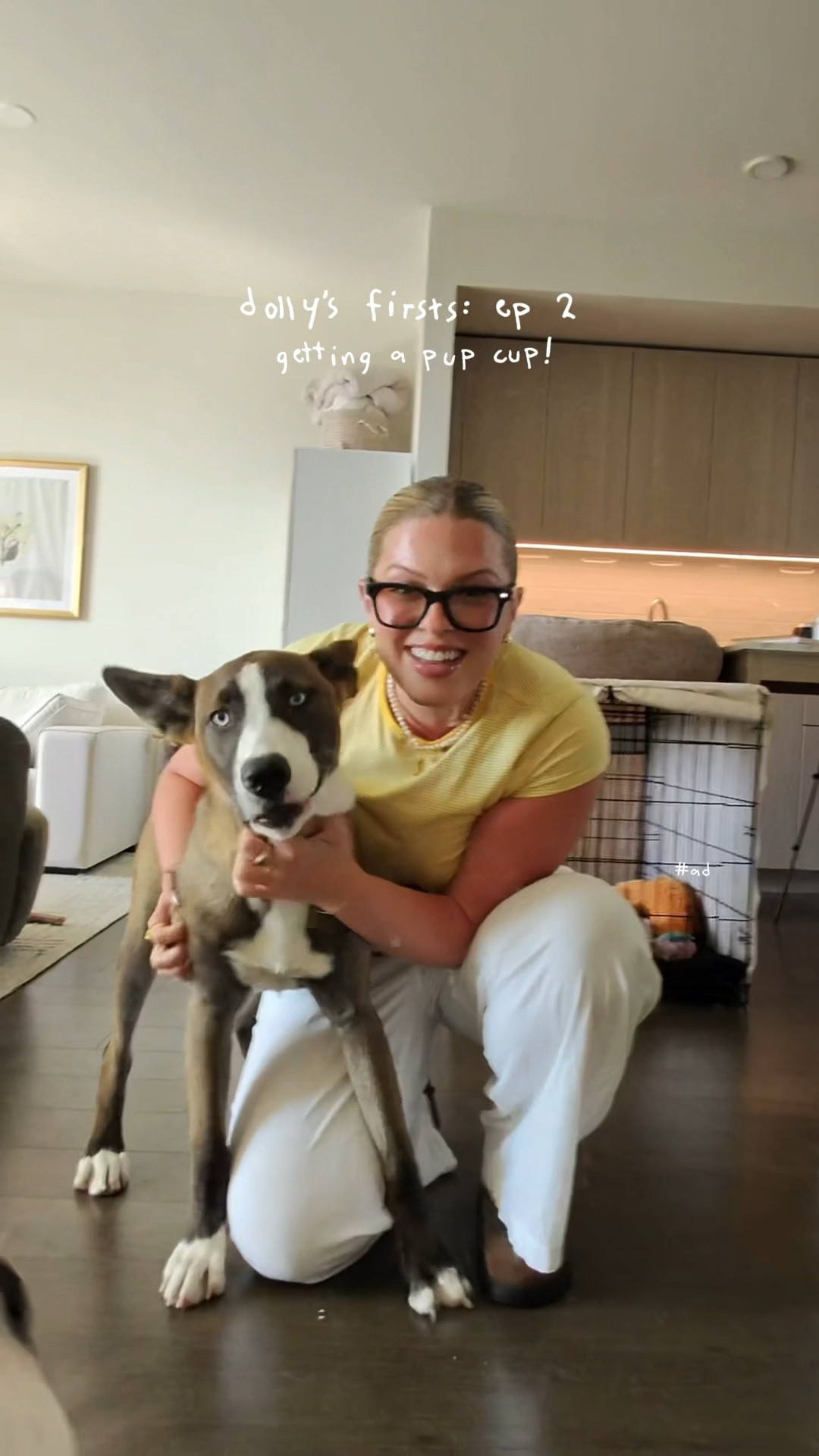 #ad the girls needed a little afternoon sweet treat today 🐕🍦💞✨sweetest moments captured through my @rayban @meta transition lenses – they take me from working on my computer to our walks to our sweet treat runs and everything in between !! get them at @target @shop.ltk