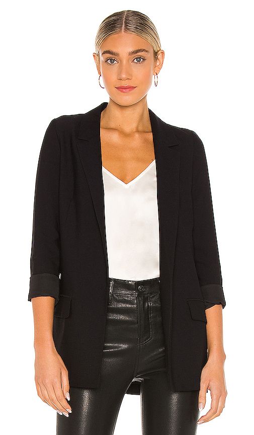 ALLSAINTS Aleida Blazer in Black. - size 0 (also in 2) | Revolve Clothing (Global)