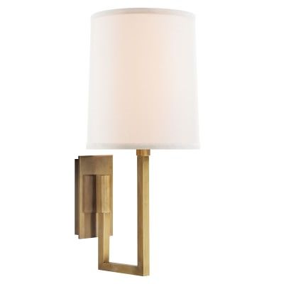 Aspect Library Sconce, Soft Brass | Williams-Sonoma