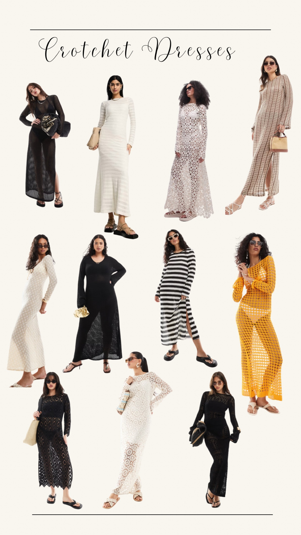 Crotchet Dresses #LTKSummer

#LTKuk #LTKtravel