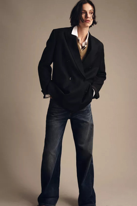 ZW COLLECTION NADELSTREIFENBLAZER AUS WOLLE – LIMITED EDITION | Zara DE