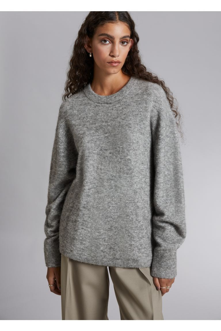 Relaxed Alpaca Knit Jumper | H&M (UK, MY, IN, SG, PH, TW, HK)