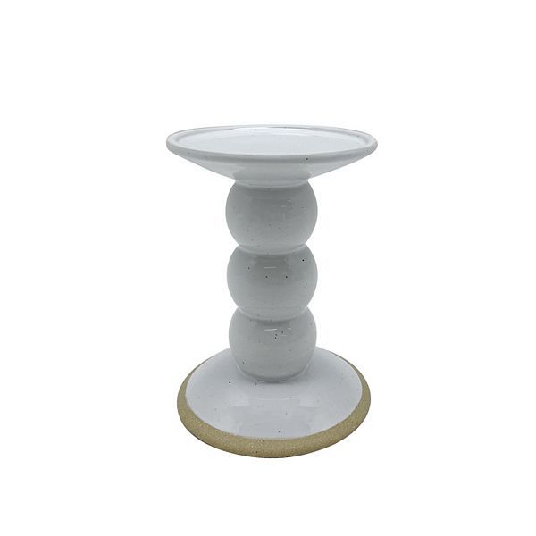 Sonoma Goods For Life® Short Bobbin Pillar Candle Holder Table Decor | Kohl's