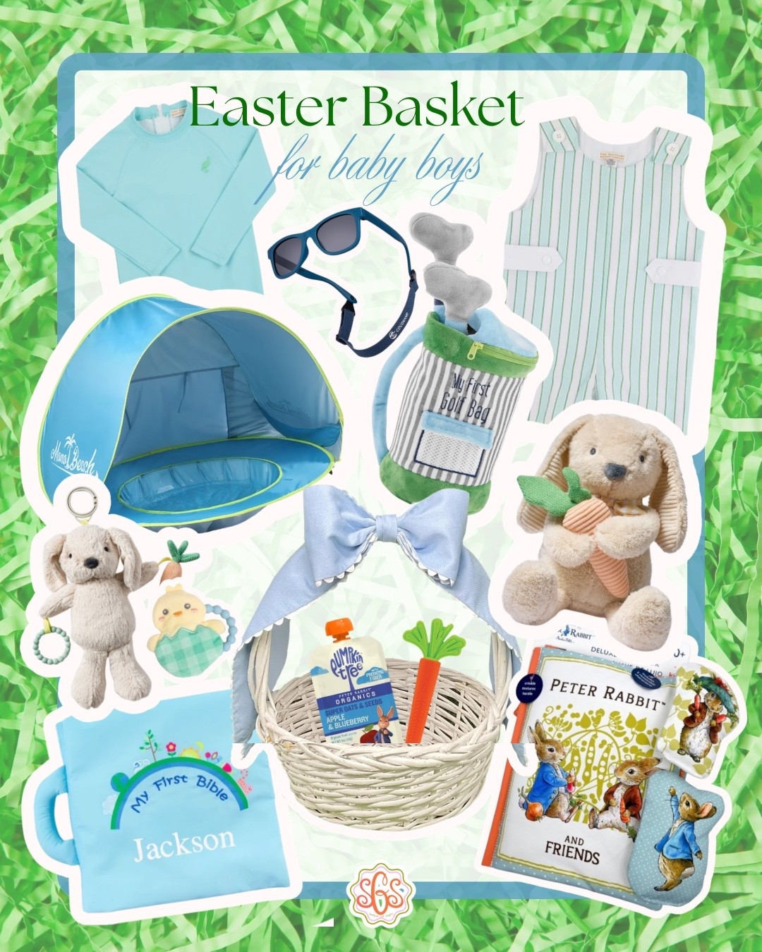 The sweetest little basket fillers for baby boys! From a classic spring outfit to a Peter Rabbit book and the cutest golf toy set — everything is linked to make Easter basket shopping easy.

Save this for Easter basket inspiration! 🌷

#EasterBasketIdeas #BabyBoyStyle #EasterInspo #BabyGiftIdeas #PeterRabbit #LTKFamily #LTKKids

#LTKKids #LTKBaby #LTKmomlife