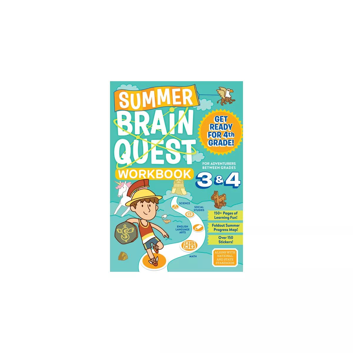 Summer Brain Quest : Between Grades 3 & 4 (Paperback) - by Persephone Walker | Target