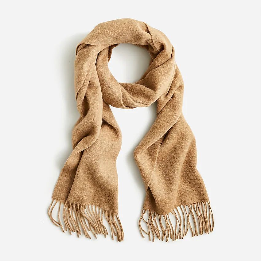 Solid cashmere scarf | J.Crew US