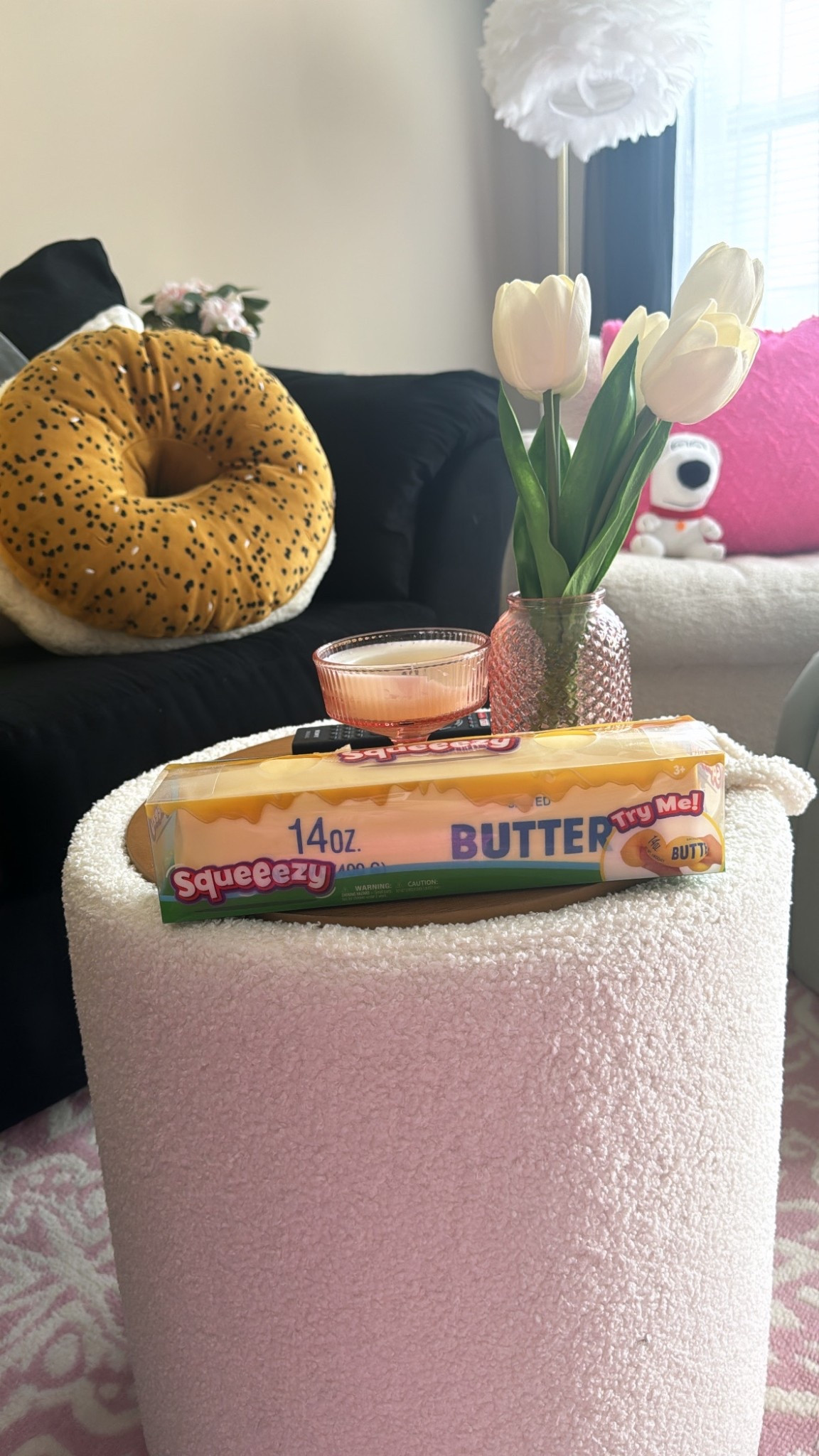 Squeezy (squishy) butter 
Sold out online 
Linked similar ones that are available 

#LTKGiftGuide #LTKHome