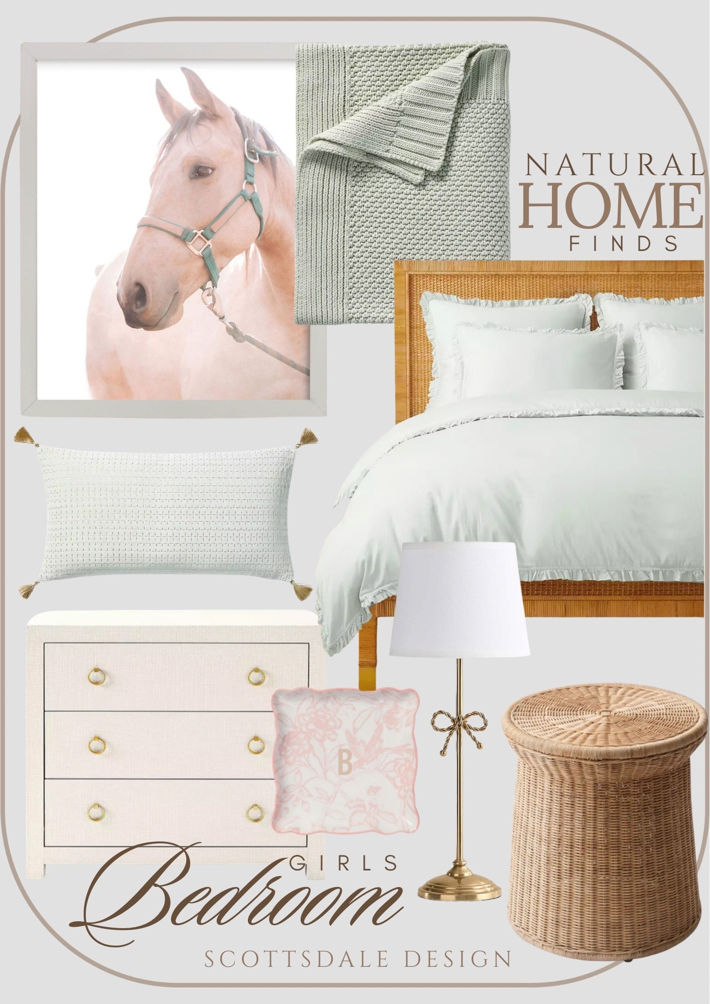 Girls room decor

Horse art, wicker table, teal bedding, aqua bedding

#LTKKids #LTKHome