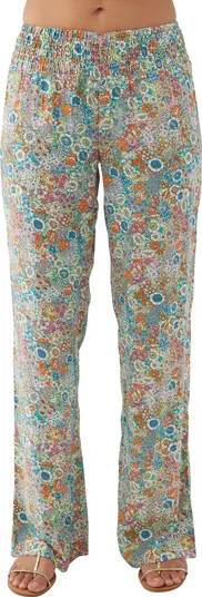 Johnny Hermosa Floral Print Flare Pants | Nordstrom Rack