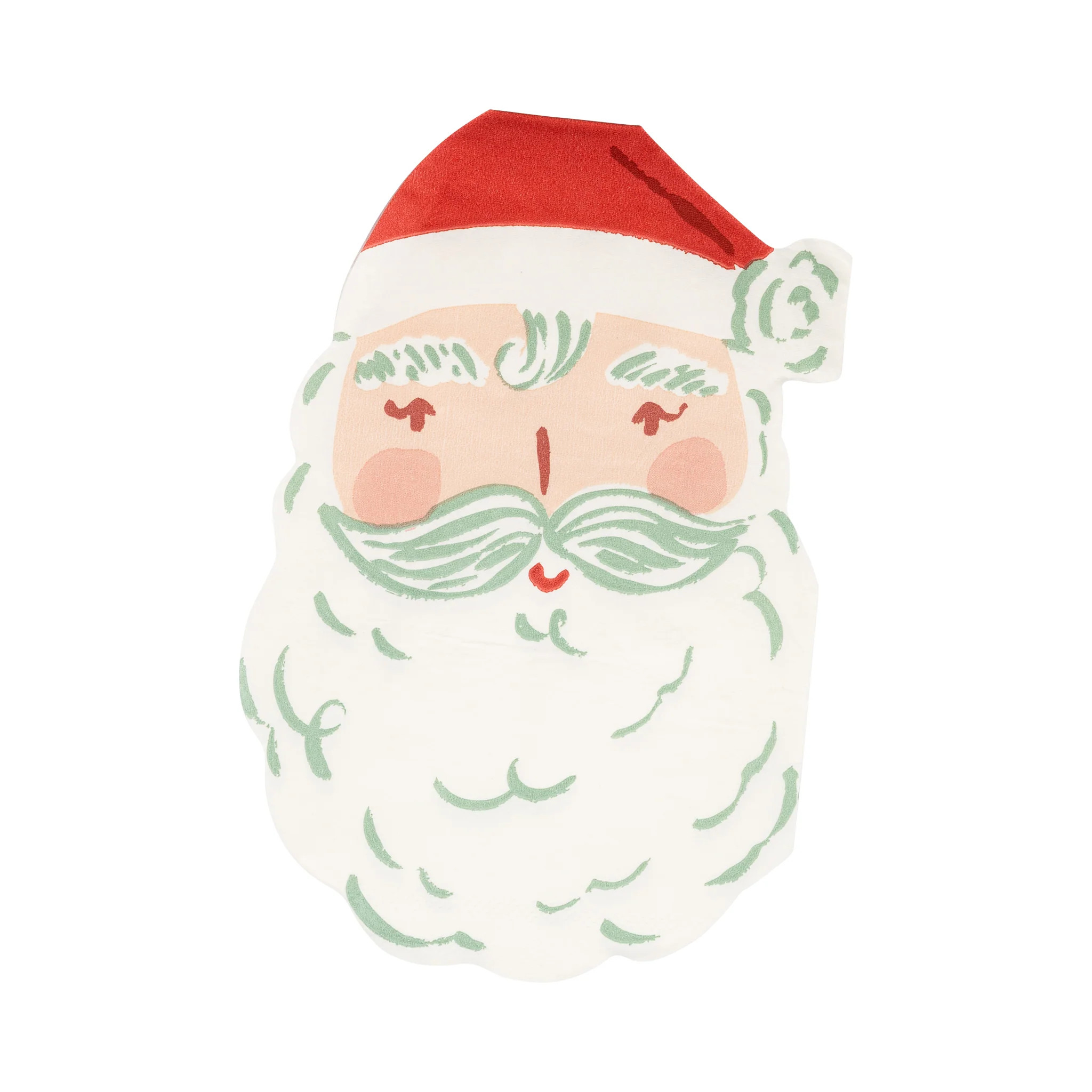 St Nick Dinner Napkin | My Mind's Eye